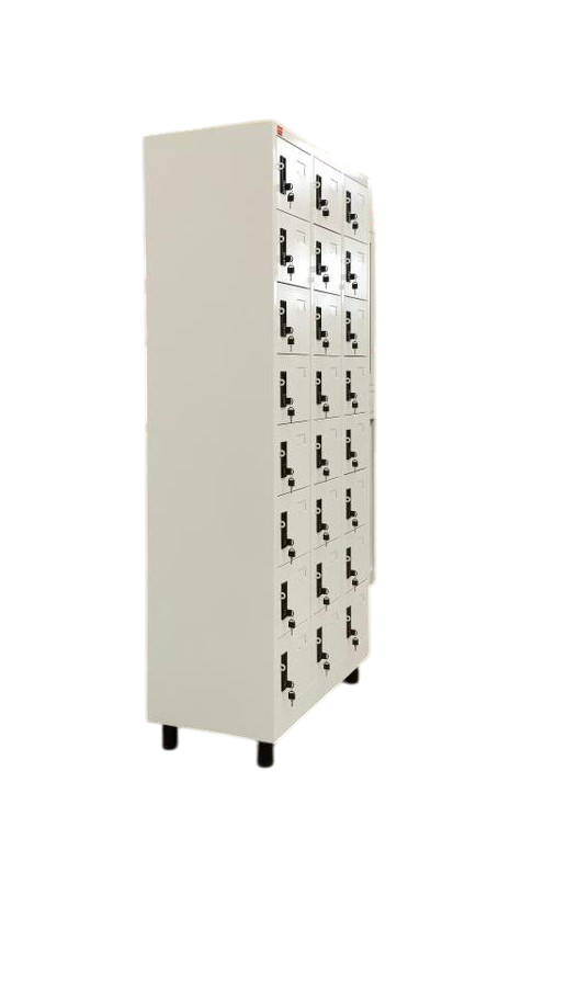 Triple Column 24 Door Personal Locker 3L-B8-900-3 Feet Width
