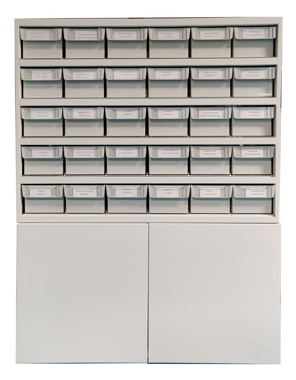 Pharmacy Rack - Bottom Unit+ 30Bin Rack