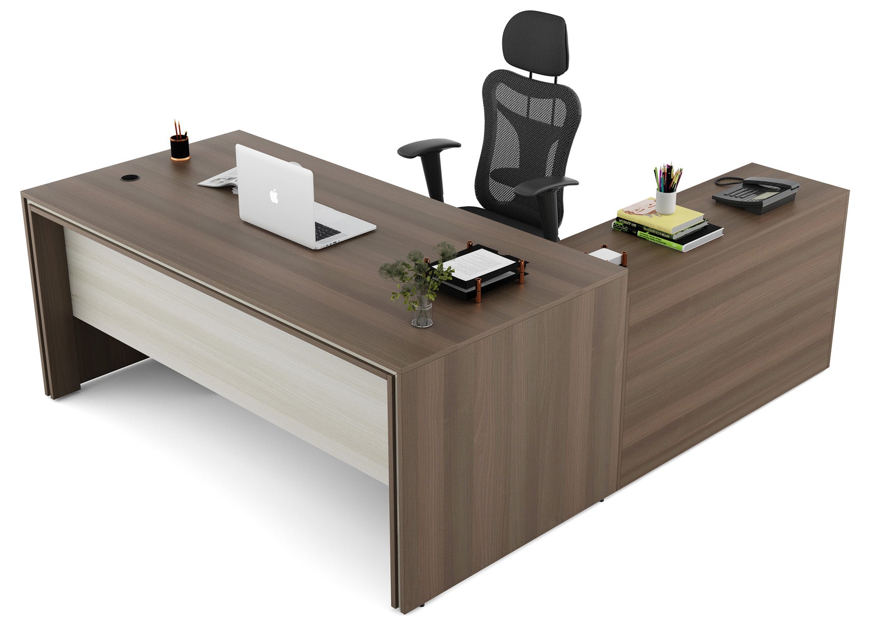DIRECTOR TABLE MERIT 1800L x 2100W - 6 x 6.8 (Feet)