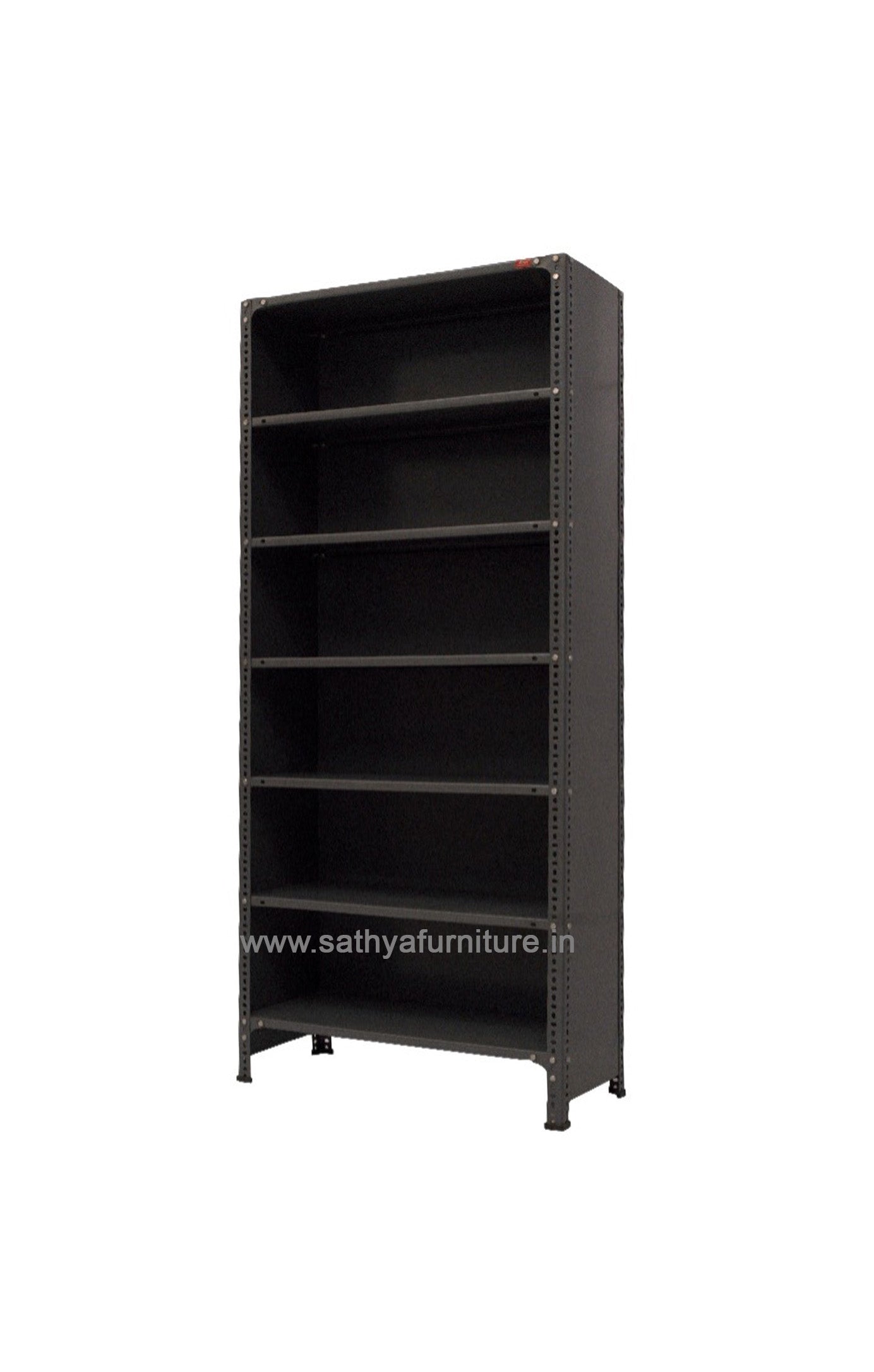 Steel Three Sides Covered Slotted Angle Rack