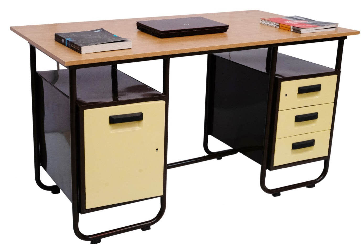 Steel Senior Executive Table Two Sides Storage SST 3