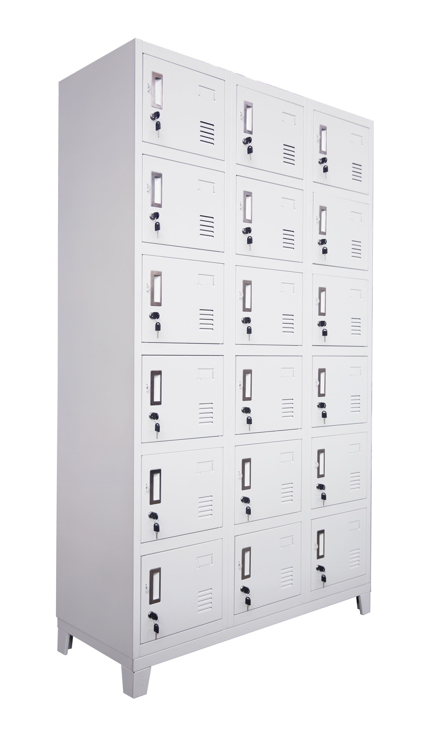Triple Column 18 Door Personal Locker 3L-B6
