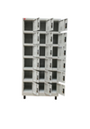 Triple Column 18 Door Personal Locker 3L-B6-900-3 Feet Width