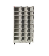 Triple Column 24 Door Personal Locker 3L-B8-900-3 Feet Width