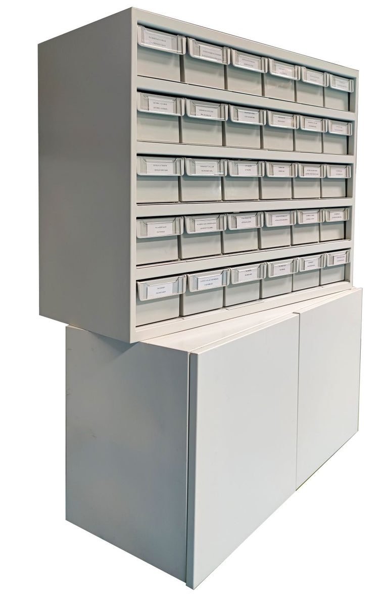 Pharmacy Rack - Bottom Unit+ 30Bin Rack – Sathya Furniture World