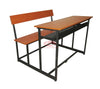 Classroom Desk 3 Seater - Perforated