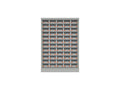 SMALL PARTS CABINET 60 BIN WITH GLASS DOOR MODEL : LD-60G