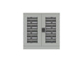 SMALL PARTS CABINET - 30 BIN WITH GLASS DOOR MODEL: HD-30G
