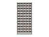 SMALL PARTS CABINET - 90 BIN WITH GLASS DOOR- LD-90G