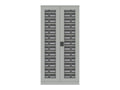 65 BIN CABINET LARGE WITH GLASS DOOR - HD-65-G