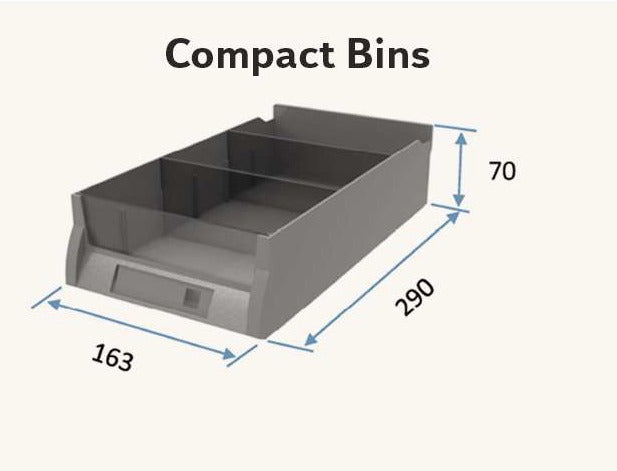 SMALL PARTS CABINET - 90 BIN WITH GLASS DOOR- LD-90G