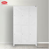 Triple Column 6 Door Personal Locker 3L-B2