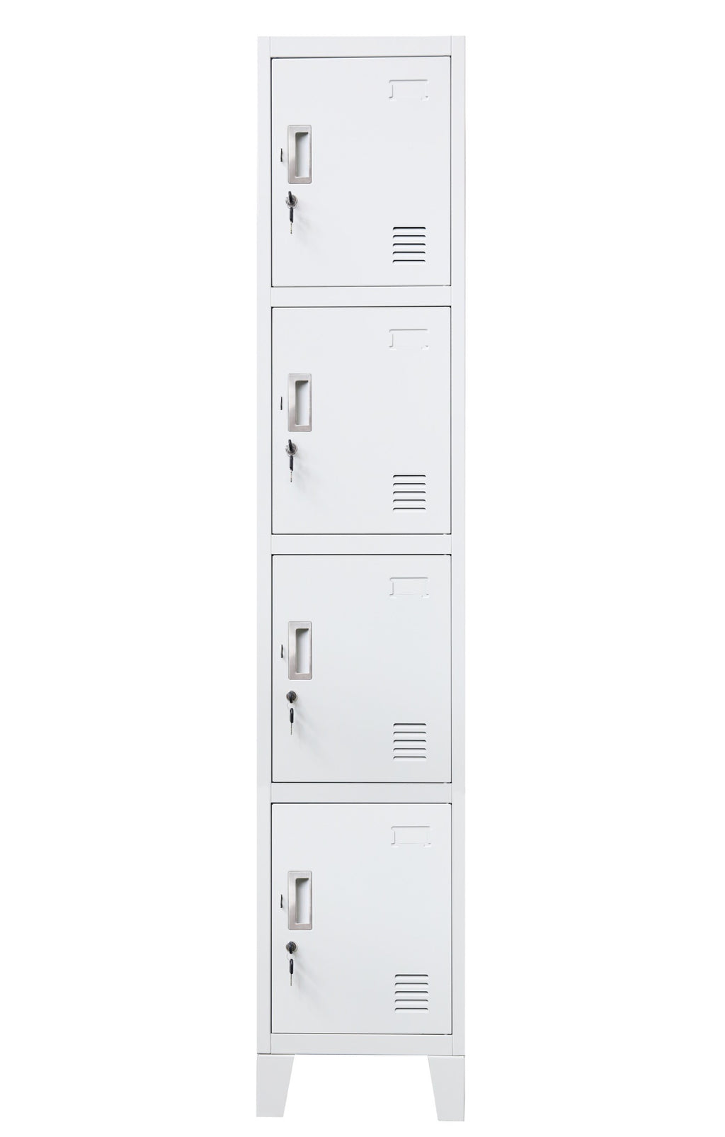 Single Column 4 Door Personal Locker L-B4