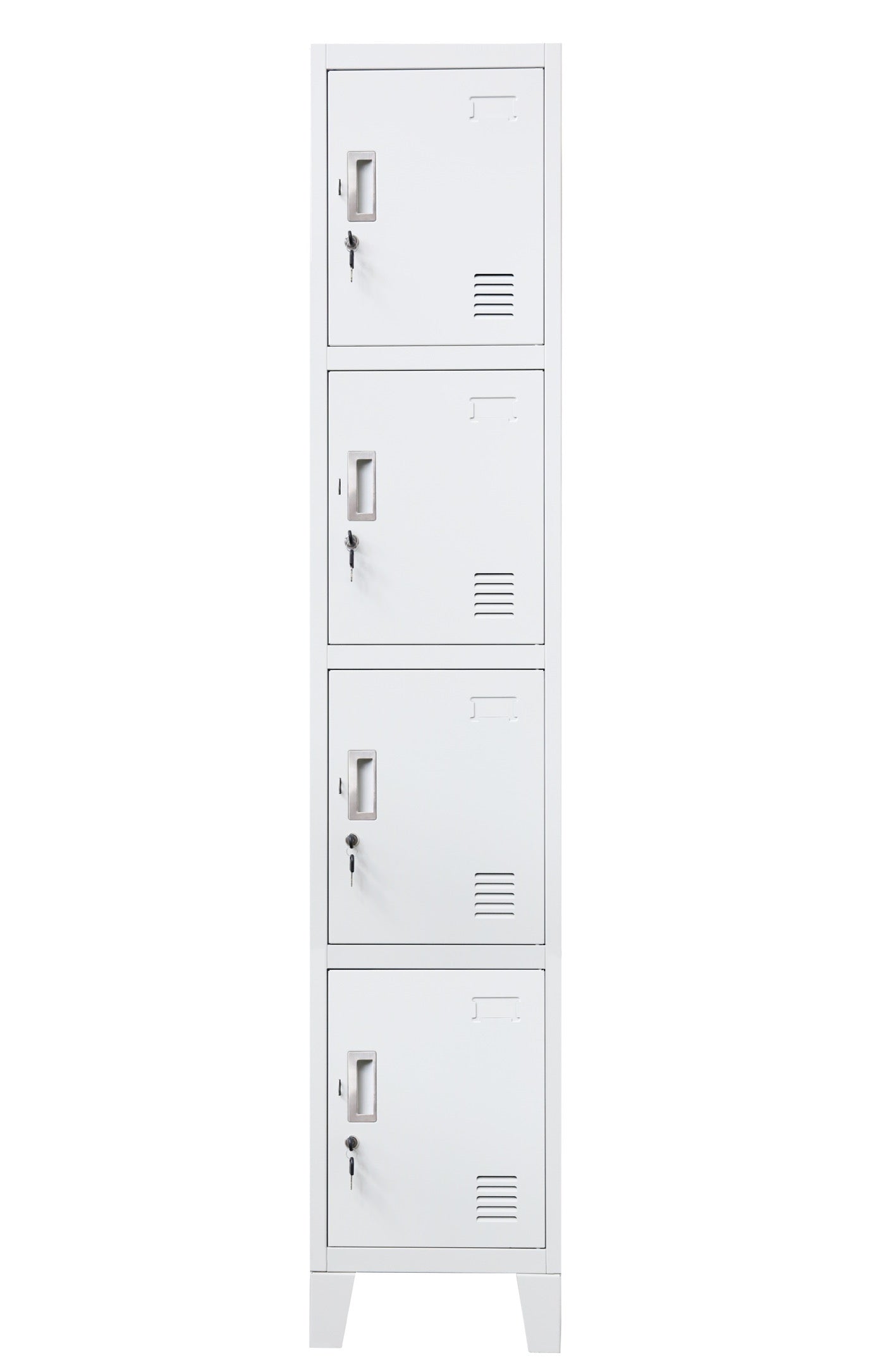 Single Column 4 Door Personal Locker L-B4