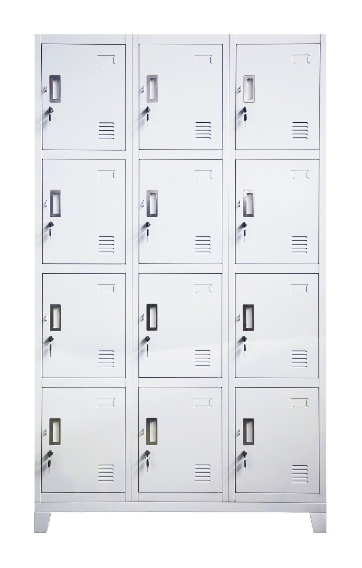Triple Column 12 Door Personal Locker 3L-B4