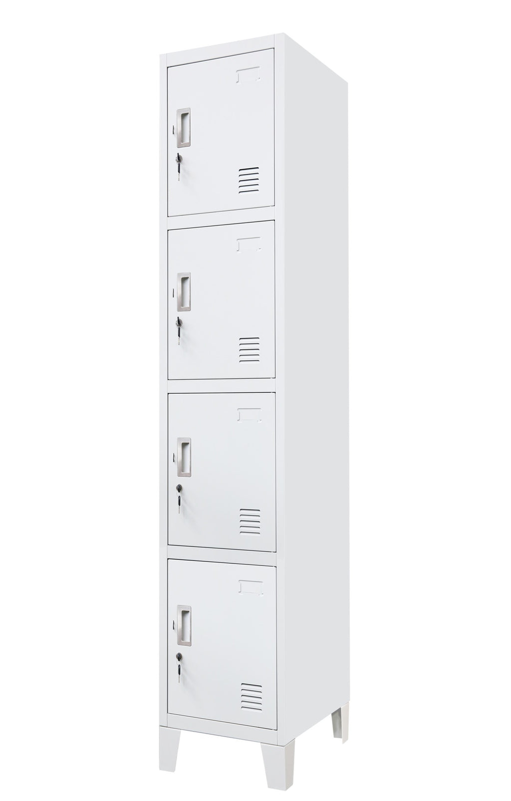 Single Column 4 Door Personal Locker L-B4