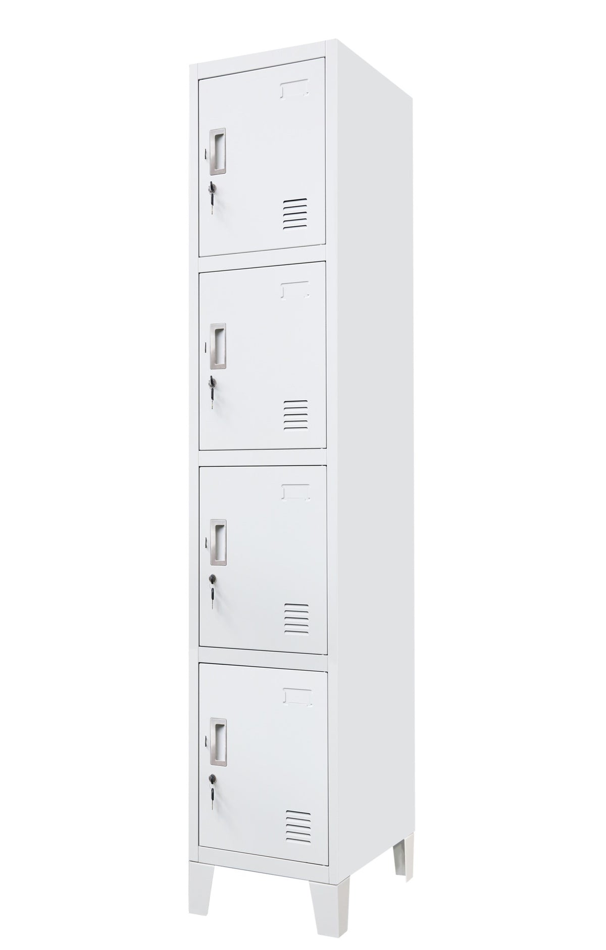 Single Column 4 Door Personal Locker L-B4