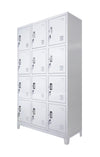 Triple Column 12 Door Personal Locker 3L-B4