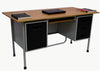 Steel Table With Two Sides Storage SST 4