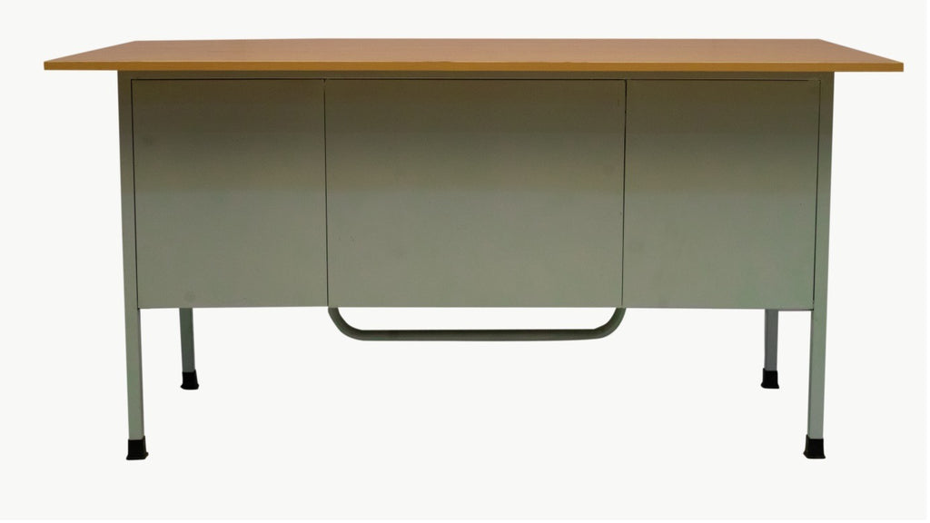 Steel Table With Two Sides Storage SST 4