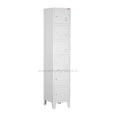 Single Column 6 Door Personal Locker L-B6
